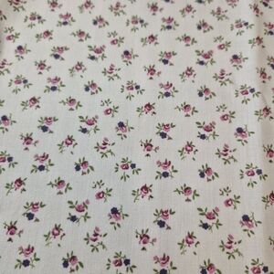 Primavera Spring Floral Fabric 3 Yards 45" Wide Vintage